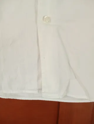 Camisa Fred Perry Blanca Talla M original