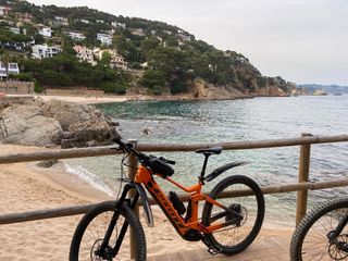 Bicicleta Eléctrica Scott Naranja 14000km