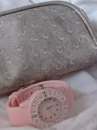 Reloj Liu Jo Only Time TLJ287 para mujer, color rosa