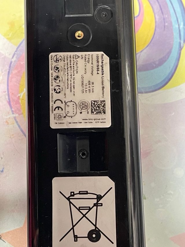 Batería para bici eléctrica