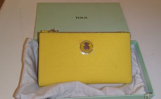 Cartera Tous Piel Amarilla