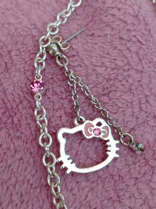 Set Hello Kitty: Orecchini, Collana, Bracciale
