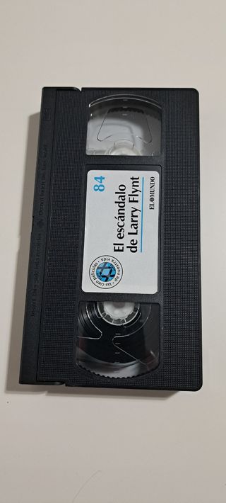 Película VHS El escándalo de Larry Flynt