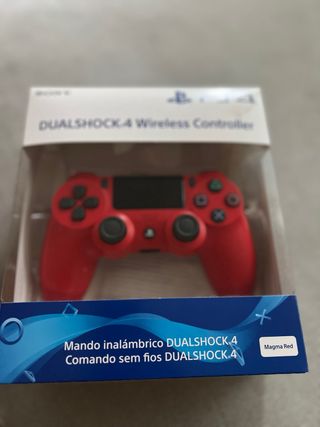 Mando PS4 Dualshock 4 Magma Red