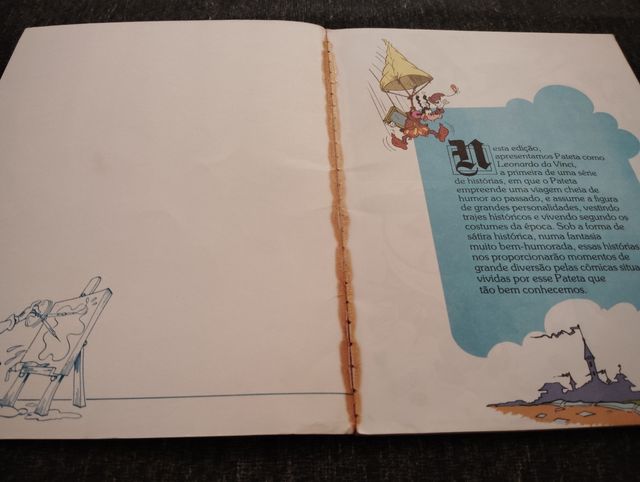 Revistas B. Desenhada Pateta Faz História Vintage