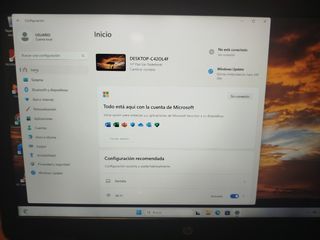 Portátil HP i7 Plata 