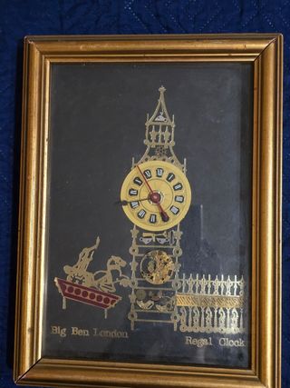 Quadro Big Ben London Orologio Regal