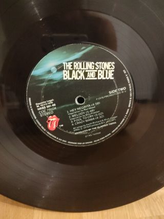 Vinilo Rolling Stones Black and Blue