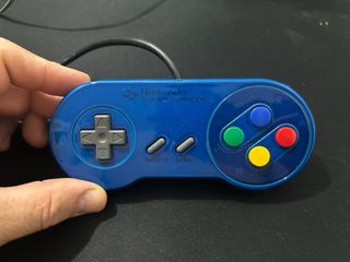 Mando Super Famicom Nintendo Azul