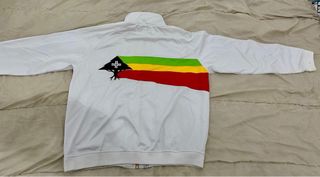 Chaqueta deportiva LRG vintage roja amarillo verde