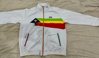 Chaqueta deportiva LRG vintage roja amarillo verde
