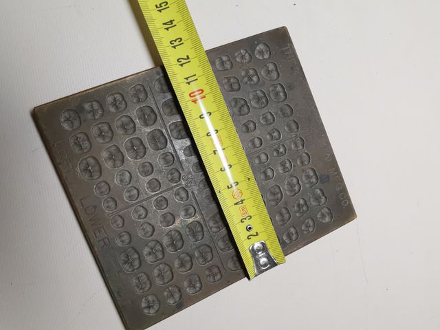 Stampo per copertura dentale SS White