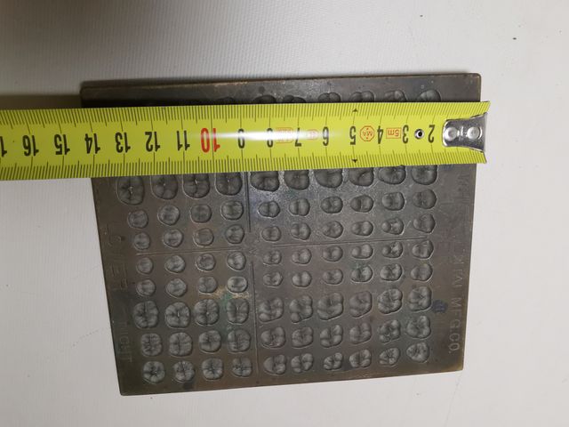 Stampo per copertura dentale SS White