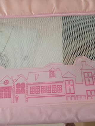 Barandilla de Cama Infantil Rosa