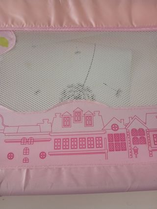 Barandilla de Cama Infantil Rosa