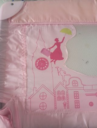 Barandilla de Cama Infantil Rosa