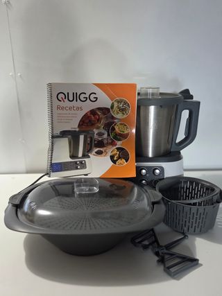 Robot de Cocina Quigg con Libro de Recetas