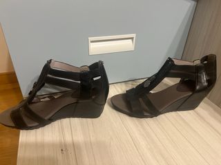 Sandalias Geox Mujer Negro Marrón