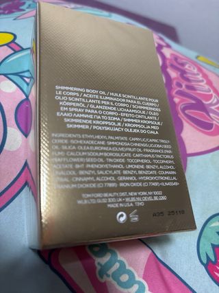 Tom Ford Soleil Blanc Aceite Corporal Brillante