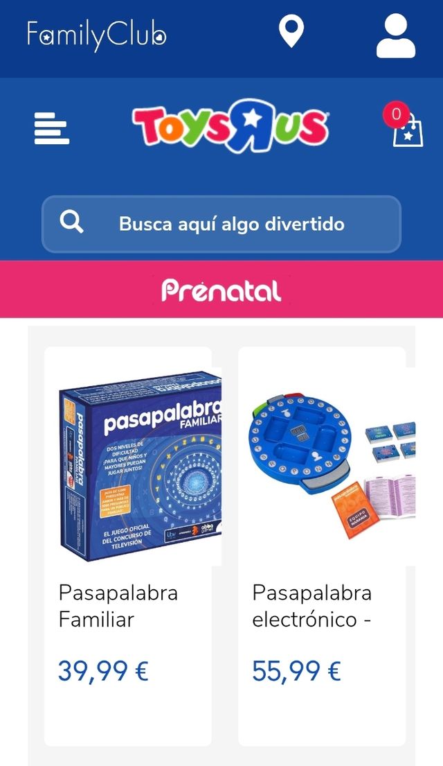 Juego Pasapalabra Familiar Oficial TV