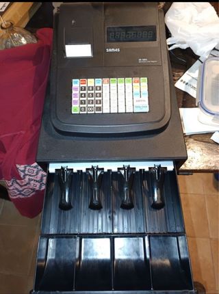 Caja Registradora Sam4s ER-180 U Negra