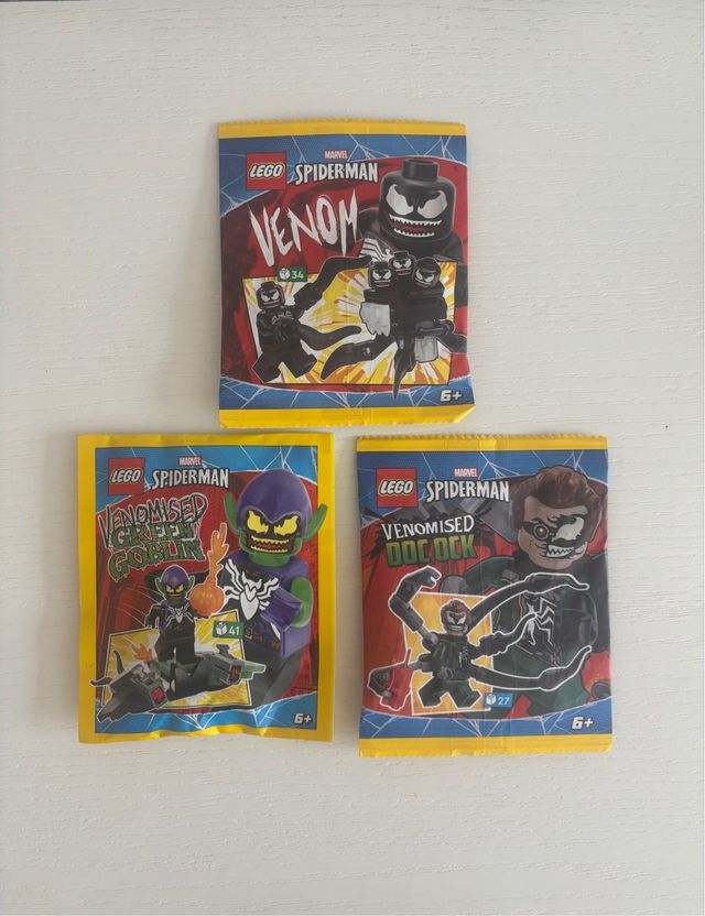 LEGO Marvel Spiderman Venomized Minifigures