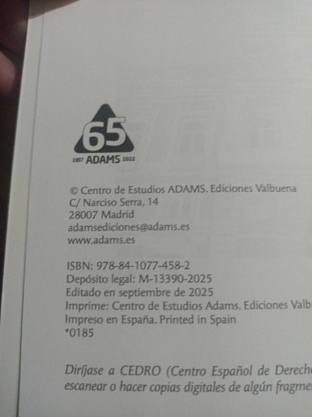 Cuestionarios Administrativos Comunidad de Madrid