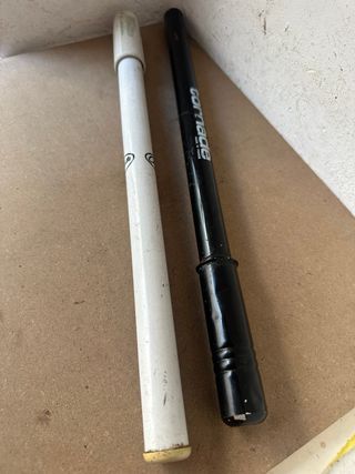 Bomba de bicicleta Tornado 40ctm y otra  órbita.40