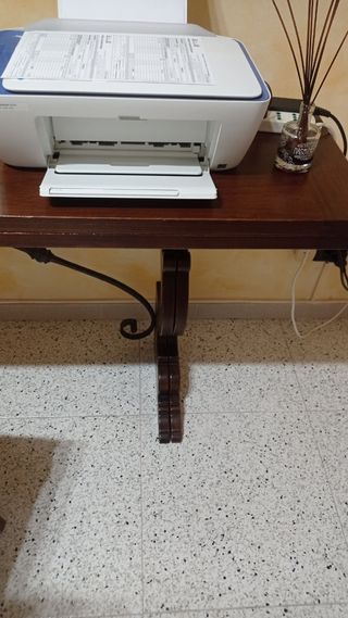Consolle Arte Povera Legno Marrone Multicolore
