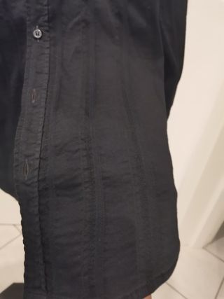 Camicia Trussardi Jeans Uomo Nera Tg L