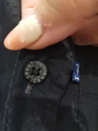 Camicia Trussardi Jeans Uomo Nera Tg L