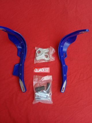 Cubremanetas Moto/Quad Azul