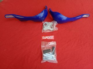 Cubremanetas Moto/Quad Azul