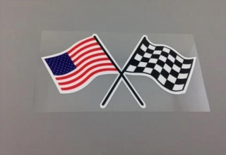 VINILO USA BANDERA START PEGATINA m_765