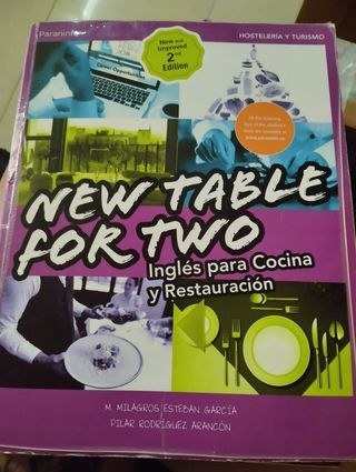 New Table for two. Inglés para cocina y restaur...