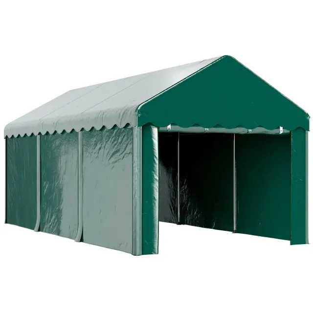 Tenda Garage 3 x 6m, Tenda per Auto Resistente con