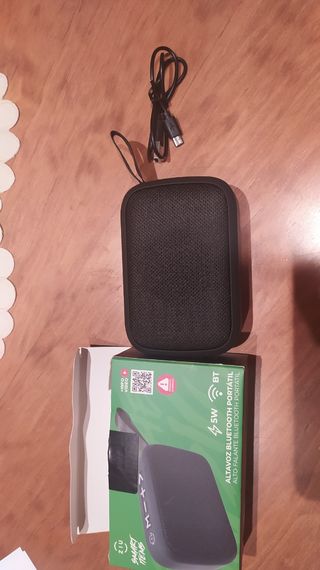 Altavoz Bluetooth Portátil Negro sin estrenar
