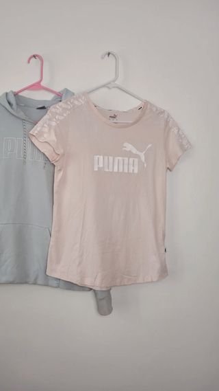Puma Camiseta Beige – Talla XS