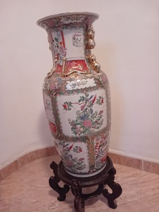 Jarrón de porcelana chino