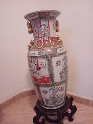 Jarrón de porcelana chino