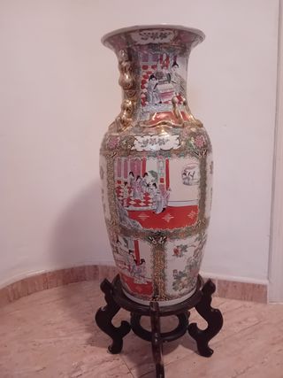 Jarrón de porcelana chino