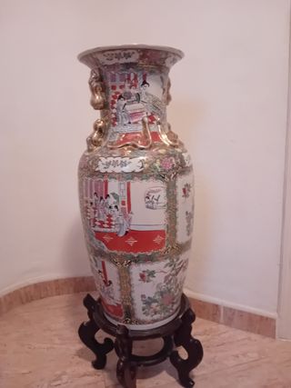 Jarrón de porcelana chino