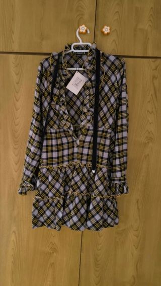 Vestido Holy Preppy Cuadros XS