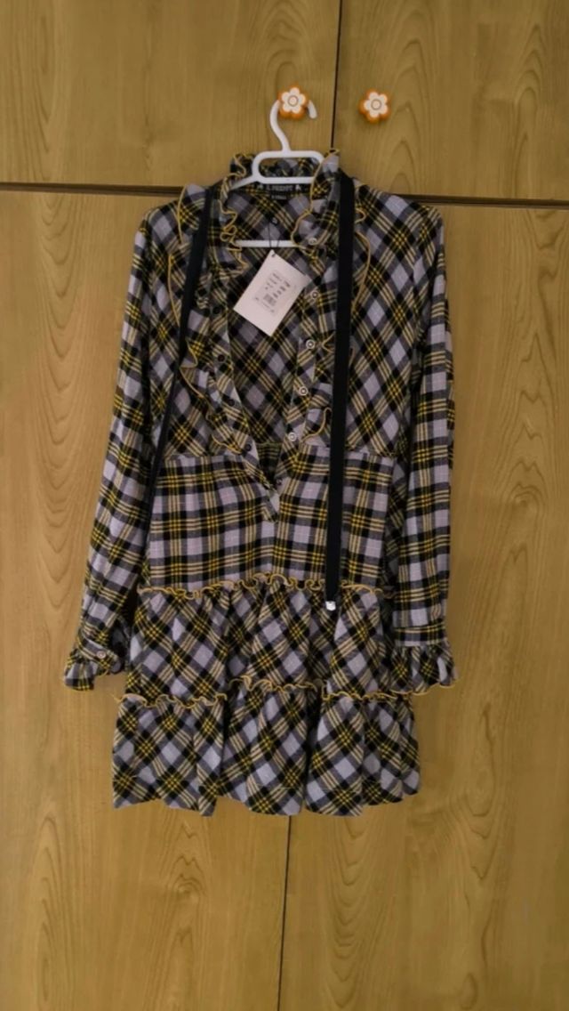 Vestido Holy Preppy Cuadros XS