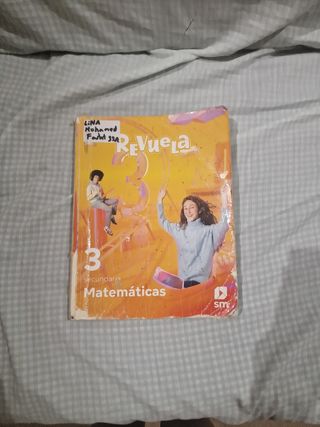 Matemáticas. 3 Secundaria. Revuela