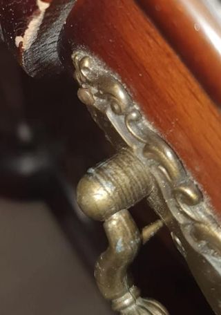 Mueble recibidor de madera