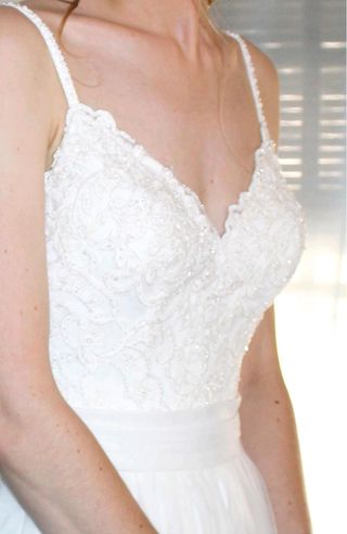 Vestido de Novia Blanco de Rosa Clará