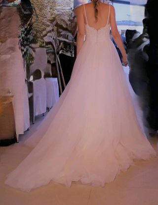 Vestido de Novia Blanco de Rosa Clará