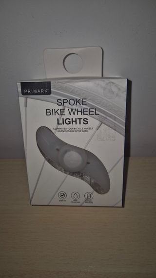 luces para radios de bicicleta