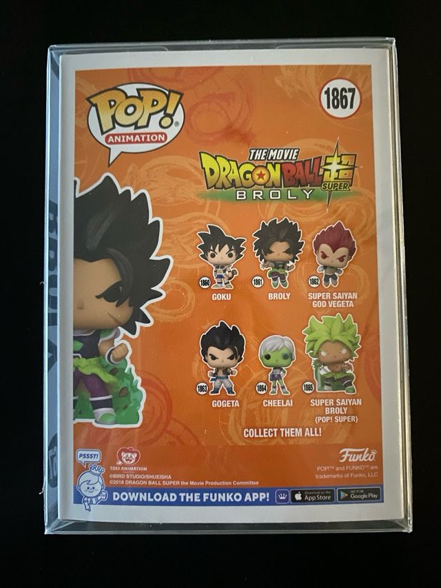 Funko Pop Dragon Ball Super Broly 1867